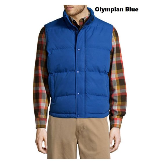 Men's Puffer Vest St John's Bay size S M L XL NEW - Picture 8 of 9